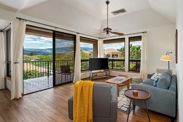 Open living are with new furniture