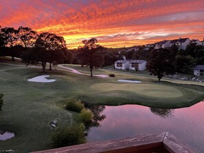 Sunset from the Back Deck