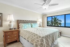 Master bedroom with gulf views 