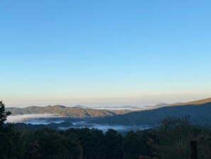 Vue depuis l’hébergement 