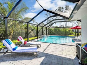 Our wheeled sun loungers make it easy to find your perfect spot — soak up the sun or roll into the shade for a little cool-down comfort.
