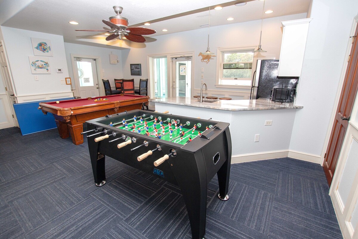 BH12, Celtic Tides- Oceanside, Indoor-Outdoor pool, Sauna, Rec Room, Media Room, ELEVATOR