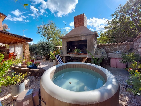 Bubbelpool utomhus