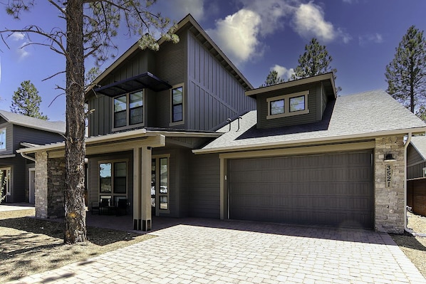 Outside of house