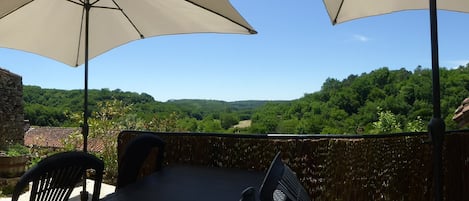 vue de la terrasse