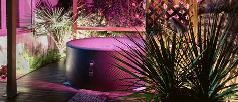 Jacuzzi de nuit