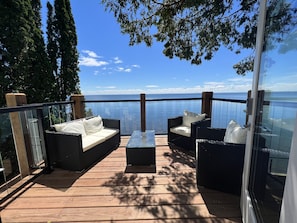Deck off main floor