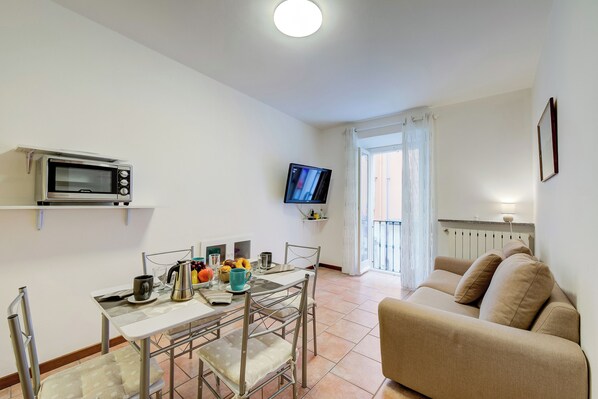Living and dining room
