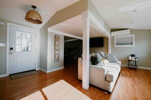 Step inside and feel right at home. With bright, inviting spaces and thoughtful touches, this cozy corner sets the stage for a relaxing stay.