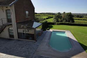 Vue de la maison de vacances [été]