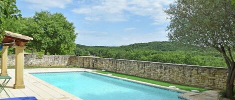 Piscine maison de vacances