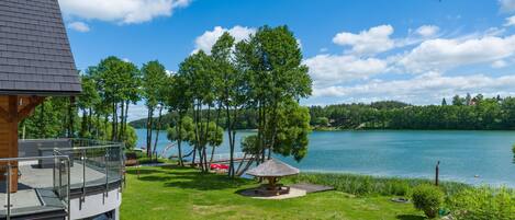 Aussicht vom Ferienhaus [Sommer]