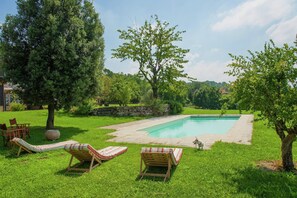 Schwimmbad des Ferienhauses