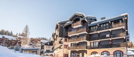 Façade de l’hébergement