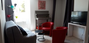 Vue sur salle de vie