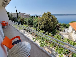 Balcony. with sea view