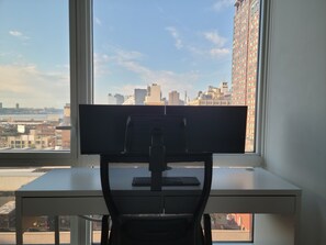 Vista desde la propiedad