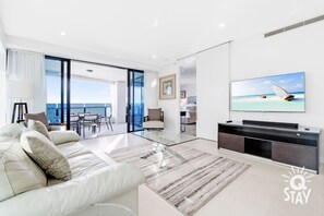 Modern furnishings and ocean views ⚜️