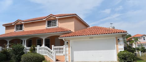 Front view of the duplex 4 BR, 3.5 BA Manatee