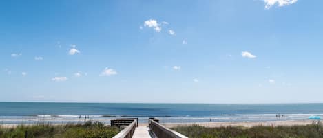 Walkway to the beach