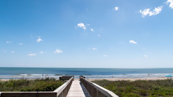 Walkway to the beach