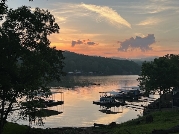 Sunrise from the deck