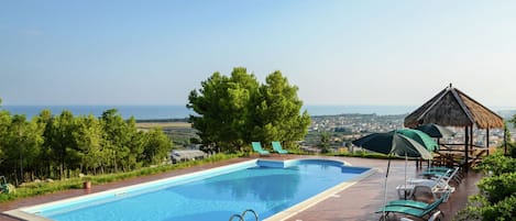 Piscine maison de vacances