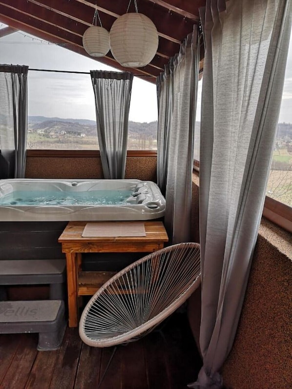 Bubbelpool inomhus