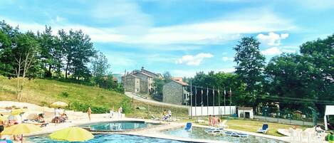 Piscine maison de vacances