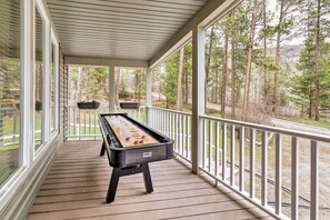 Deck | Shuffleboard | Grill | Hammock | Beach Towels | Lake Across the Street