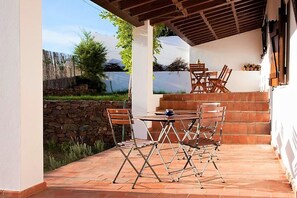 Aussicht vom Ferienhaus [Sommer]