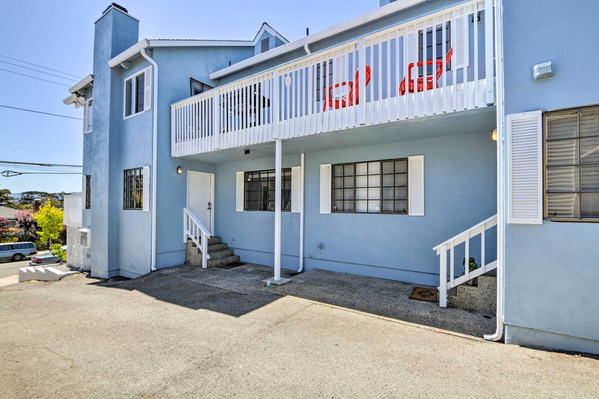 Breezy Monterey Apt: Walk to Downtown & Beach