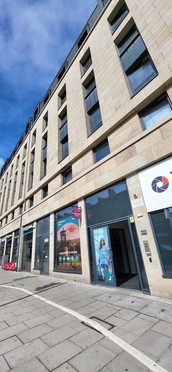 Fassade der Unterkunft