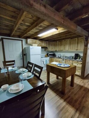 Main seating area for kitchen