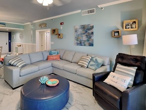 Living Area - Sleeper Sofa (Queen)