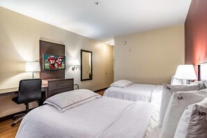 Unit with 2 Double size beds