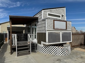 Exterior of the tiny house