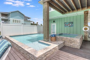Private Hot Tub and Pool