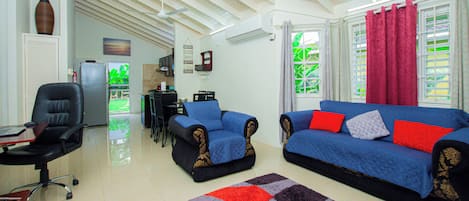 open concept air conditioned space