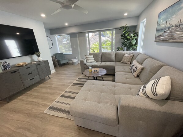 Second floor living room