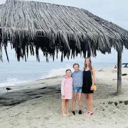 La Jolla Windansea Beach. This historic landmark was built after WWII.