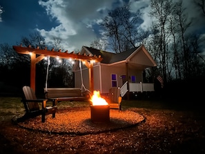 Fire pit - we supply wood and fire starting supplies for 1 fire.