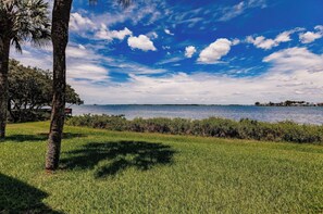 Bay view from your screened lanai