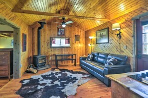 Living Room | Wood-Burning Stove