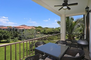 Enjoy tropical views from your private terrace!