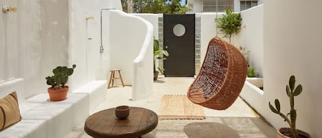 Blick auf den Garten
