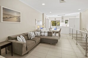 Come home and kick back in the sofa to relax after a day of adventure.