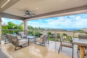 Relax on your Private Lanai with Ocean Views