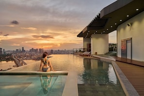 Takterrasspool