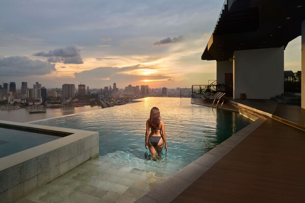 Rooftop pool